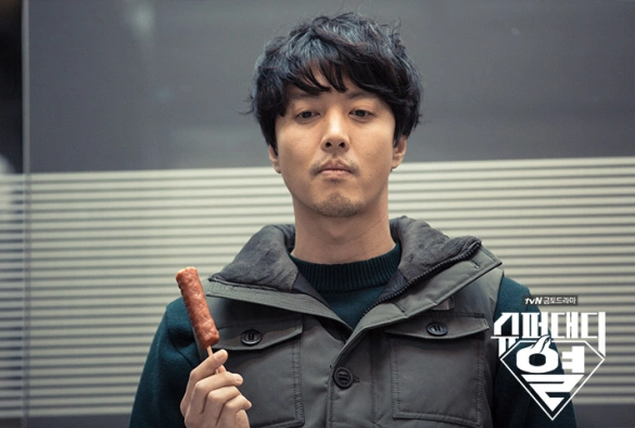 Кадр из дорамы Суперпапочка