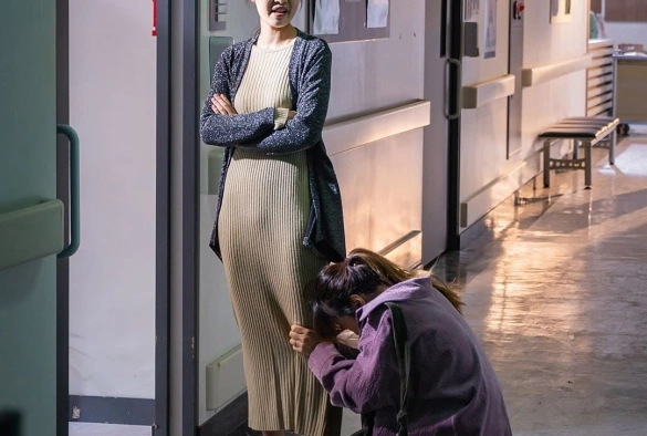 Кадр из дорамы Привет? Это я!