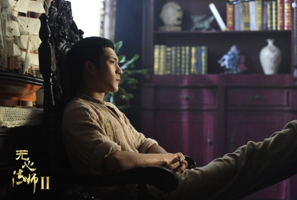 Кадр из дорамы У Синь, изгоняющий демонов 2 сезон