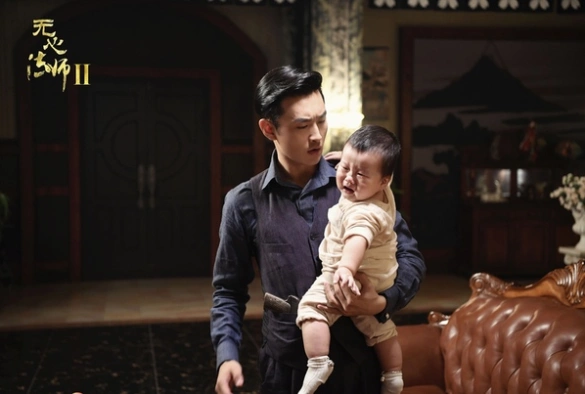 Кадр из дорамы У Синь, изгоняющий демонов 2 сезон