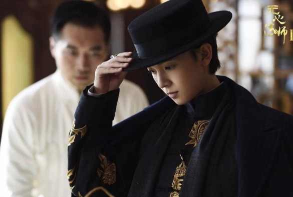 Кадр из дорамы У Синь, изгоняющий демонов 2 сезон