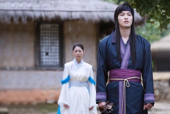 Кадр из дорамы Песнь моей единственной любви