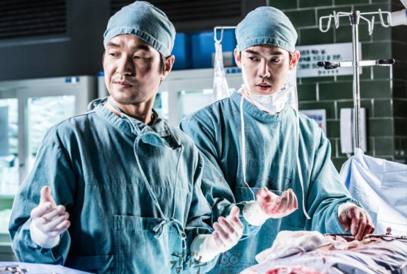 Кадр из дорамы Учитель Ким — доктор-романтик