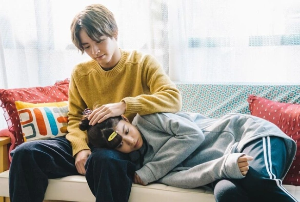 Кадр из дорамы Эй, учитель, разве вы не знаете?