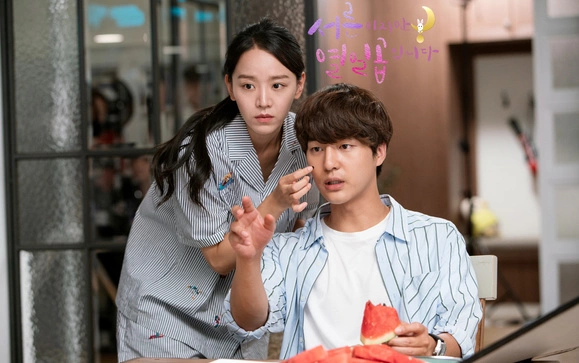 Кадр из дорамы Тридцать, но семнадцать