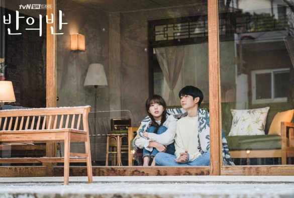 Кадр из дорамы Половина от половины