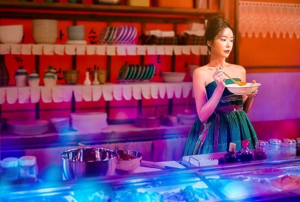 Кадр из дорамы Мистический бар на колесах