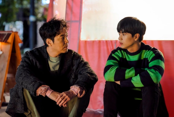 Кадр из дорамы Мистический бар на колесах