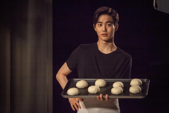 Кадр из дорамы Как поживаешь, хлеб?