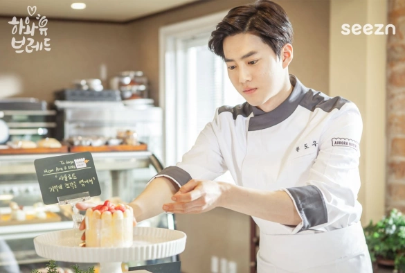 Кадр из дорамы Как поживаешь, хлеб?