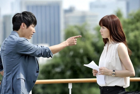 Кадр из дорамы Ни за что не проиграю