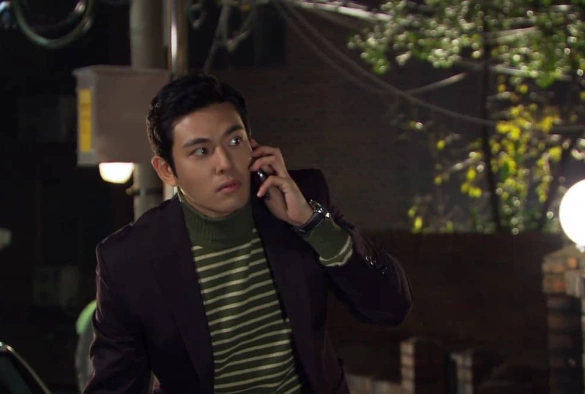 Кадр из дорамы Каннамский скандал