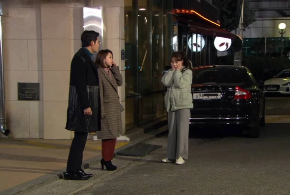 Кадр из дорамы Каннамский скандал