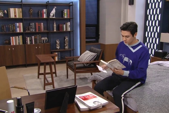 Кадр из дорамы Каннамский скандал