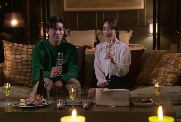 Кадр из дорамы Каннамский скандал