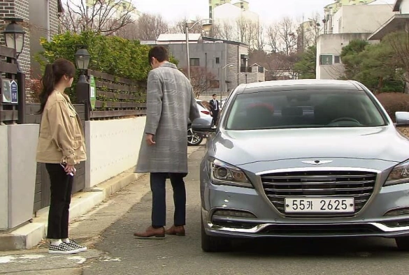 Кадр из дорамы Каннамский скандал