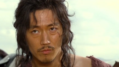 Кадр из дорамы Охотники на рабов