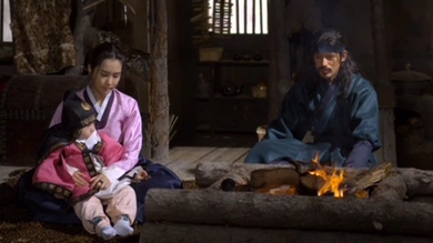 Кадр из дорамы Охотники на рабов