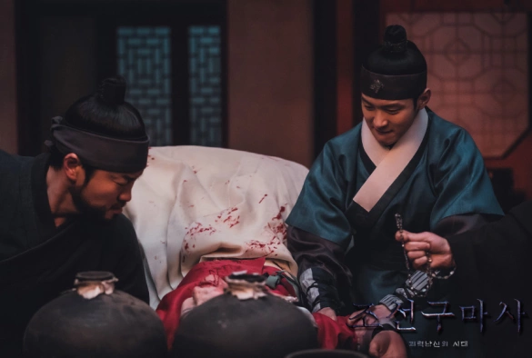 Кадр из дорамы Экзорцист из Чосона