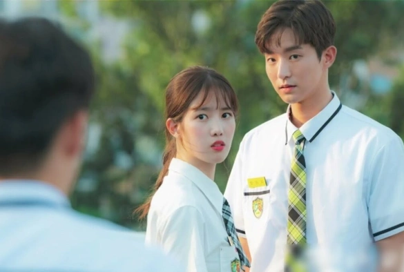 Кадр из дорамы Неудача в любви