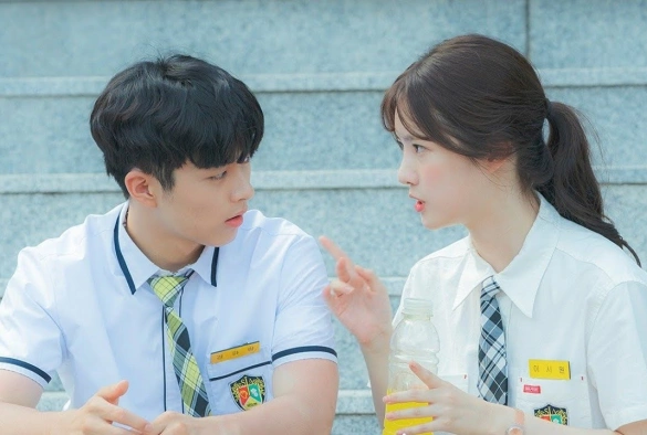 Кадр из дорамы Неудача в любви