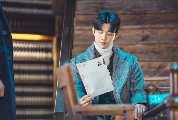 Кадр из дорамы Пишу твою судьбу