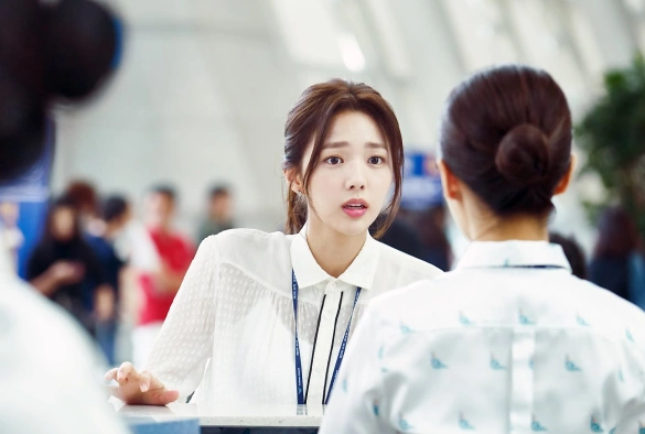 Кадр из дорамы Там, куда падают звёзды