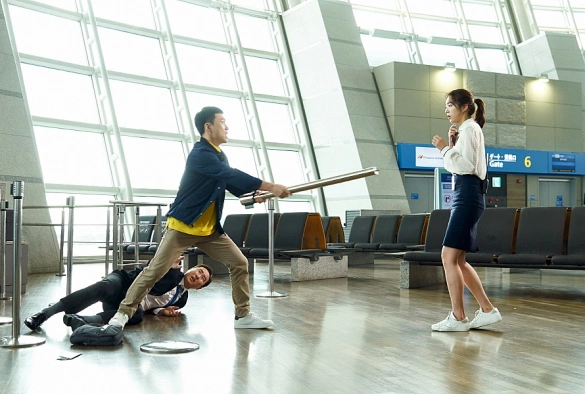 Кадр из дорамы Там, куда падают звёзды