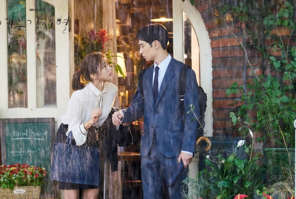 Кадр из дорамы Там, куда падают звёзды