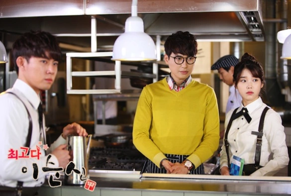 Кадр из дорамы Ты лучшая, Ли Сун Шин!