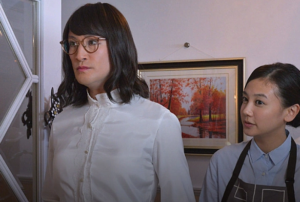 Кадр из дорамы Горничная Митазоно