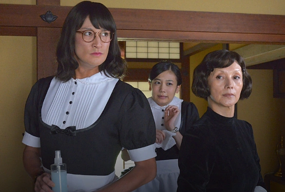 Кадр из дорамы Горничная Митазоно