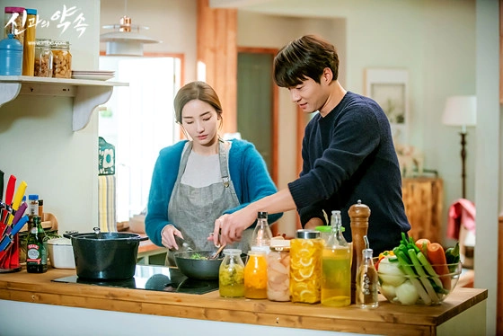 Кадр из дорамы Обещание богам