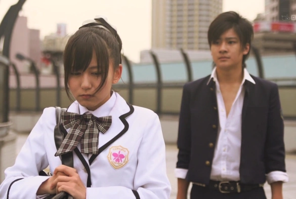 Кадр из дорамы Старшая школа Бакалея