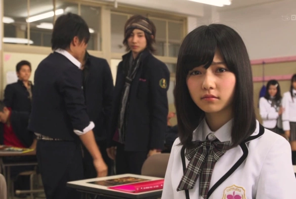 Кадр из дорамы Старшая школа Бакалея