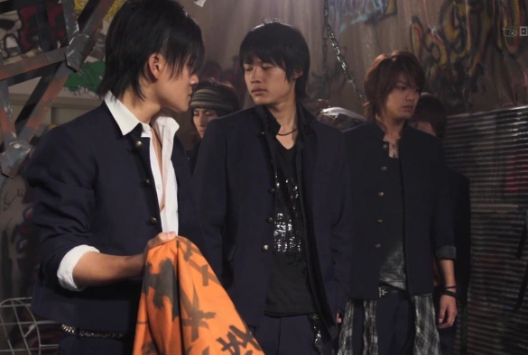 Кадр из дорамы Старшая школа Бакалея