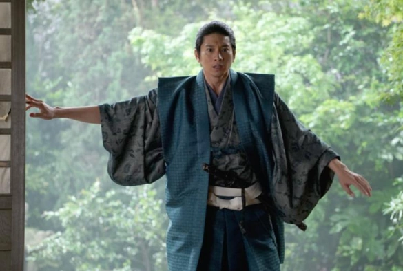 Кадр из дорамы Спектакль Нобунаги