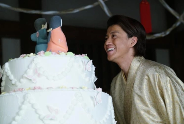 Кадр из дорамы Спектакль Нобунаги