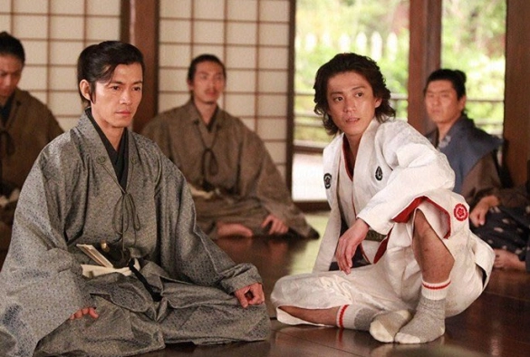 Кадр из дорамы Спектакль Нобунаги