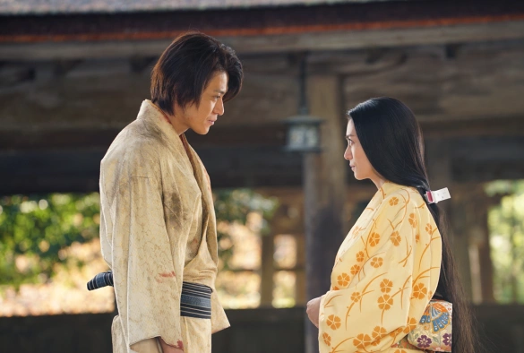 Кадр из дорамы Спектакль Нобунаги