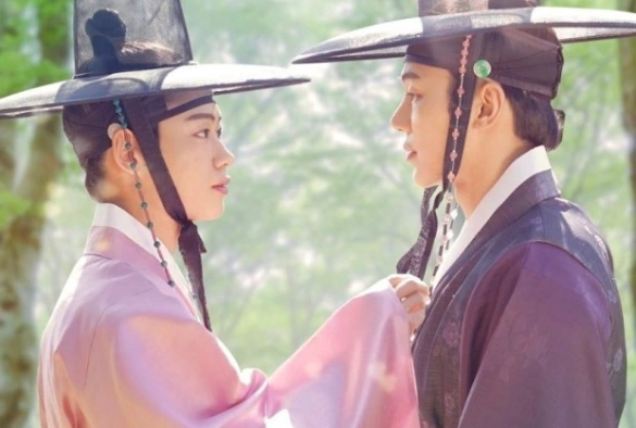 Кадр из дорамы Свадебная церемония учёного Рю