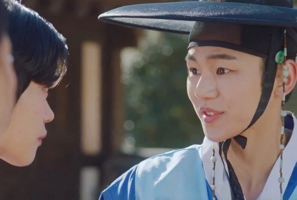 Кадр из дорамы Свадебная церемония учёного Рю