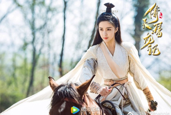 Кадр из дорамы Меч небес и сабля дракона