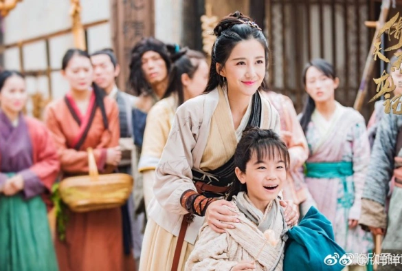 Кадр из дорамы Меч небес и сабля дракона