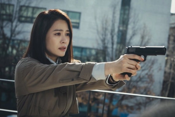 Кадр из дорамы Под прикрытием