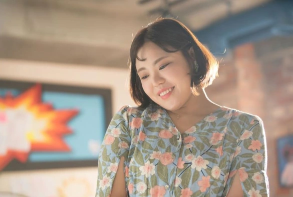 Кадр из дорамы Мне нужен кофе