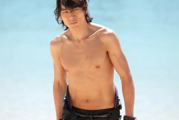 Кадр из дорамы Божественный герой