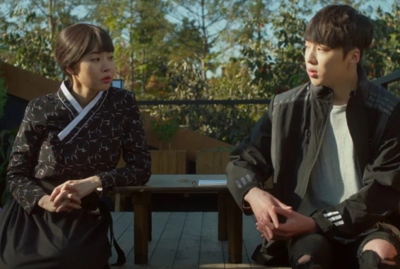 Кадр из дорамы Любовь в тысячу лет