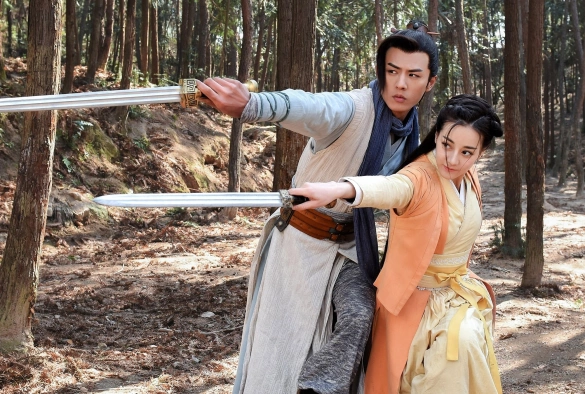 Кадр из дорамы Лучезарная красавица эпохи Цинь