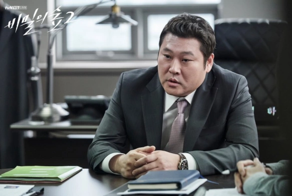 Кадр из дорамы Таинственный лес 2 сезон